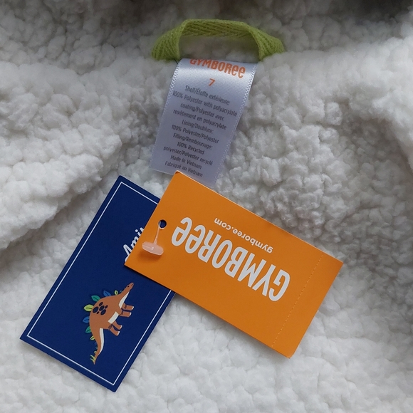 Nwt Gymboree dino coat size 7 - Picture 8 of 16